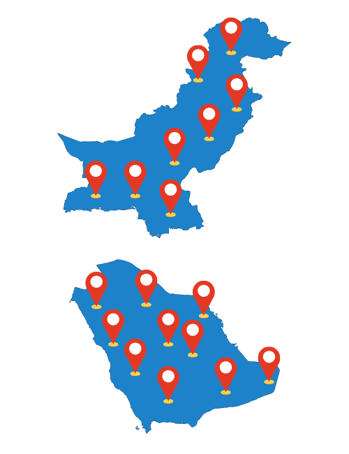 Area We Serve - Karamat Sons Co.